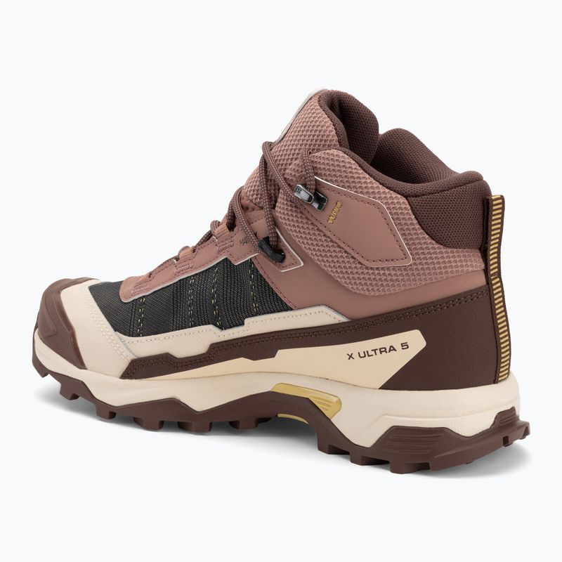 Încălțăminte de trekking pentru femei Salomon X Ultra 5 MID GTX burlwood / french roast / rattan 3