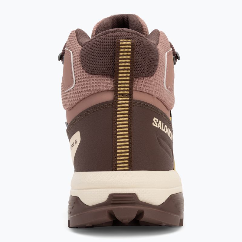 Încălțăminte de trekking pentru femei Salomon X Ultra 5 MID GTX burlwood / french roast / rattan 6