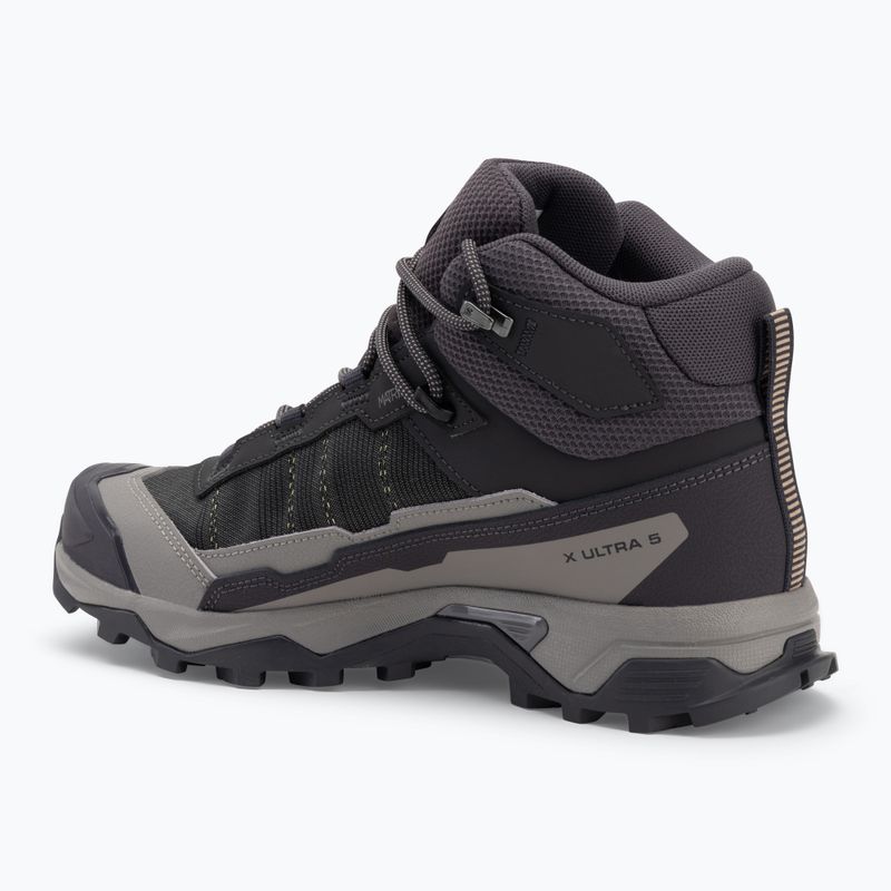 Încălțăminte de trekking pentru femei Salomon X Ultra 5 MID GTX nine iron / gull / soft clay 3