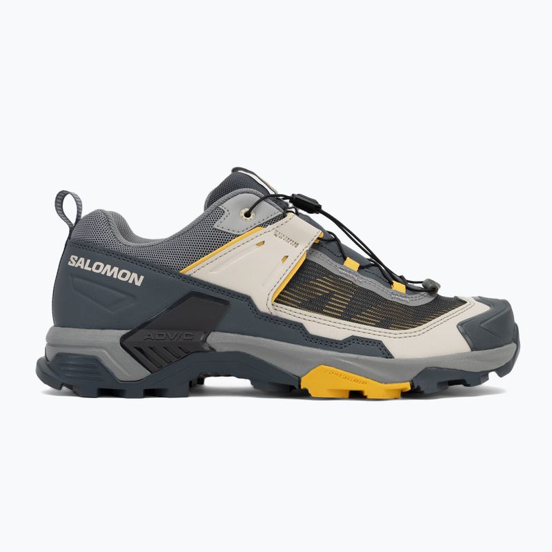 Încălțăminte de trekking pentru bărbați  Salomon X Ultra 5 monument / turbul / spicy mustard 2