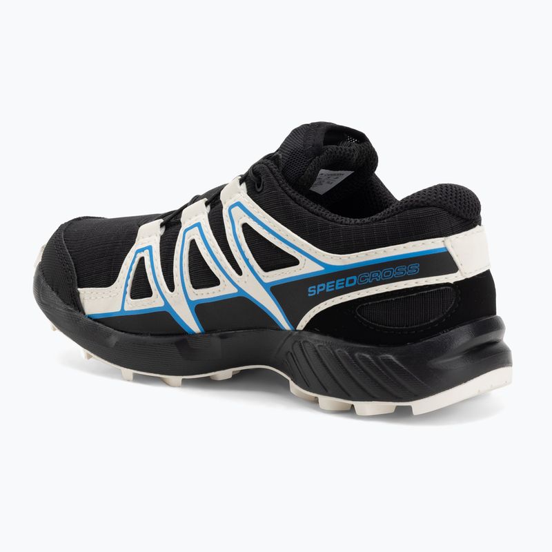 Încălțăminte de alergare pentru copii Salomon Speedcross Waterproof black/vanilla ice/french blue 3