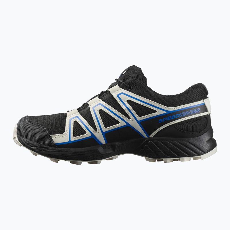 Încălțăminte de alergare pentru copii Salomon Speedcross Waterproof black/vanilla ice/french blue 9
