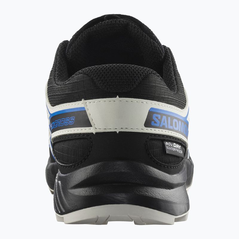 Încălțăminte de alergare pentru copii Salomon Speedcross Waterproof black/vanilla ice/french blue 10