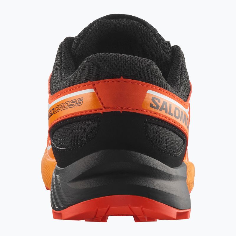 Încălțăminte de trekking pentru copii Salomon Speedcross black/cherry tomato/turmeric 8
