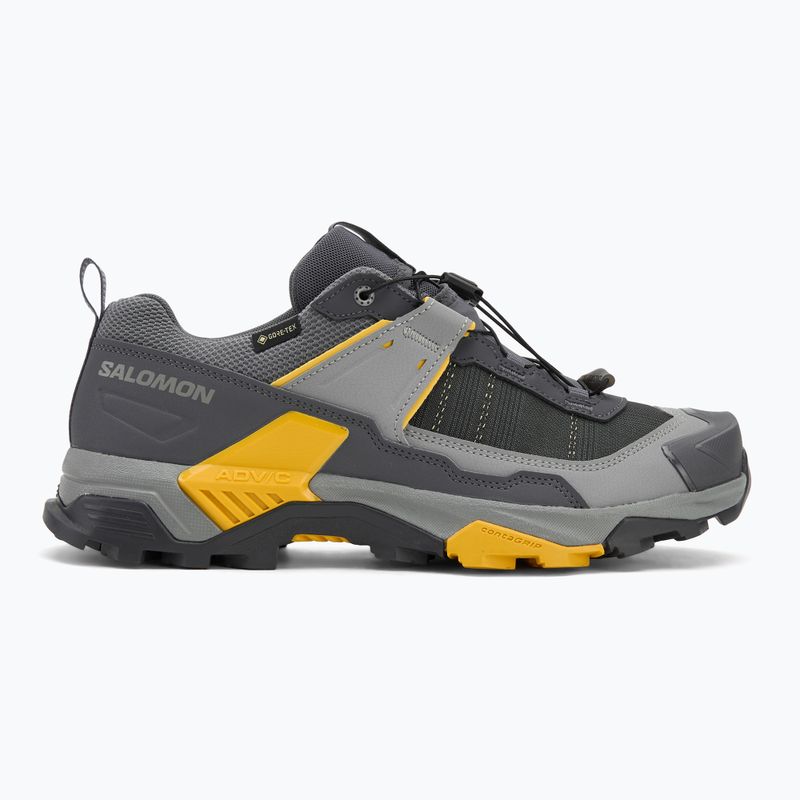 Încălțăminte de trekking pentru bărbați Salomon X ULTRA 5 GTX turbulence/monument/spicy mustard 2