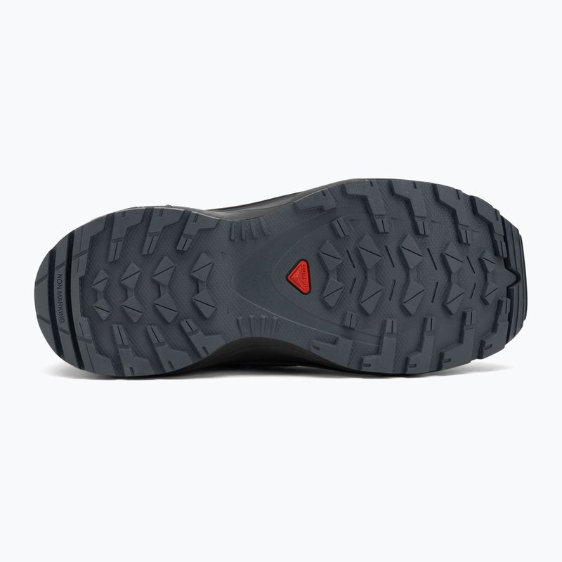 Încălțăminte de trekking pentru copii Salomon XA Pro 3D V8 Waterproof black/turbulence/quarry 4