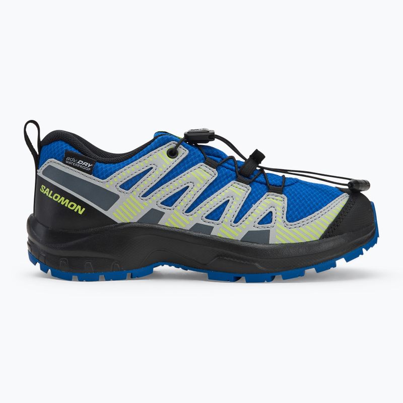 Încălțăminte de drumeție pentru copii Salomon XA PRO V8 WP nautical blue/black/sharp green 2