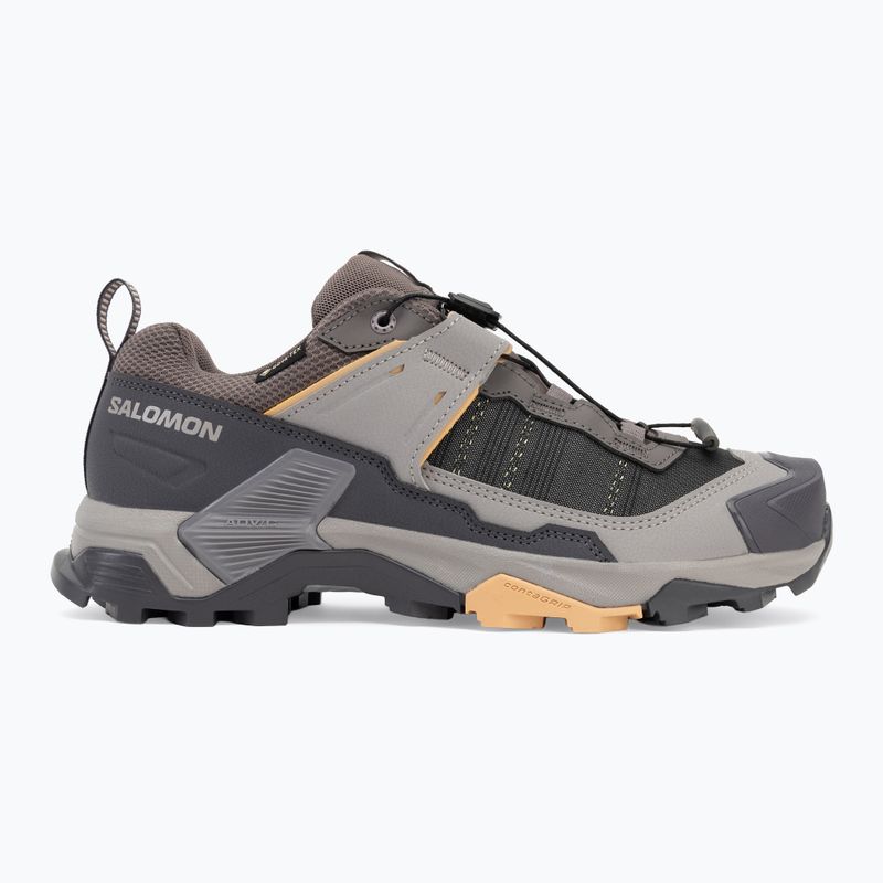 Încălțăminte de trekking pentru femei Salomon X ULTRA 5 GTX plum kitten / nine iron / soft clay 2
