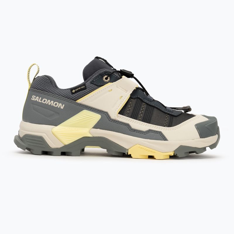 Încălțăminte de trekking pentru femei Salomon X ULTRA 5 GTX turbulence / sedona sage / yellow Iris 2