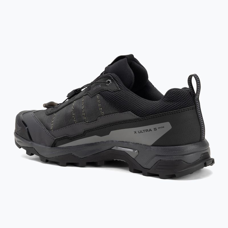 Încălțăminte de trekking pentru bărbați  Salomon X Ultra 5 Wide GTX black 3
