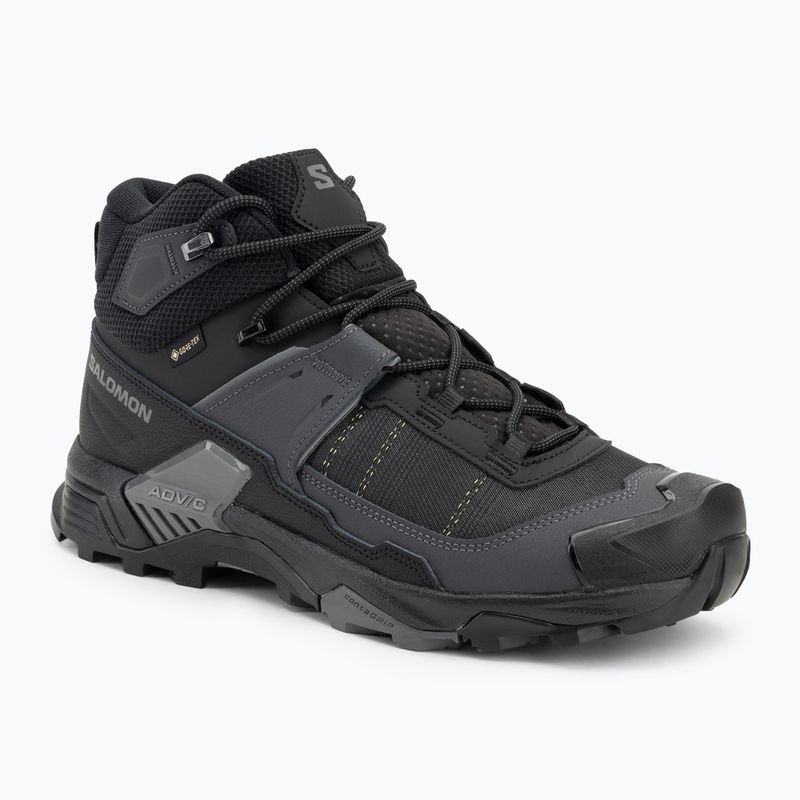 Încălțăminte de trekking pentru bărbați Salomon X Ultra 5 MID Wide GTX black/asphalt