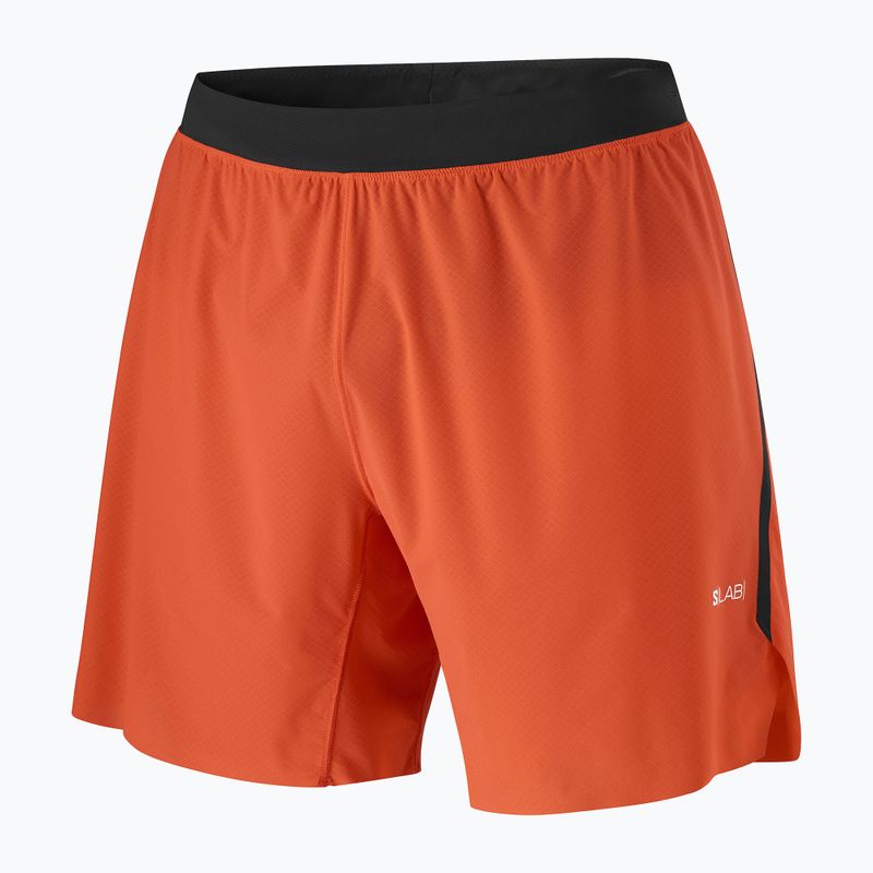 Pantaloni scurți de alergare pentru bărbați Salomon S/Lab Speed Spl 7" fiery red 6