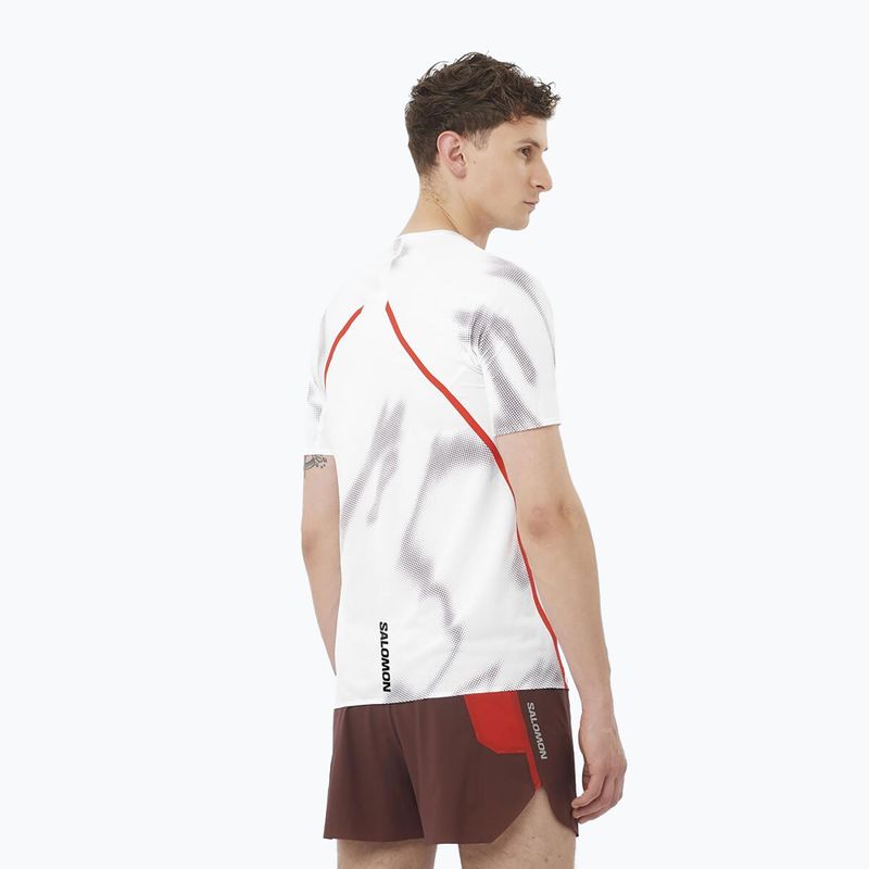 Tricou de alergare pentru bărbați Salomon S/Lab Speed Tee white / andorra 2