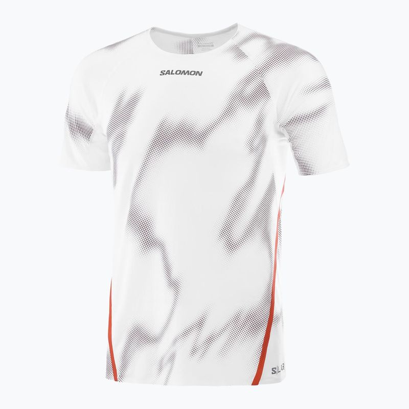 Tricou de alergare pentru bărbați Salomon S/Lab Speed Tee white / andorra 3
