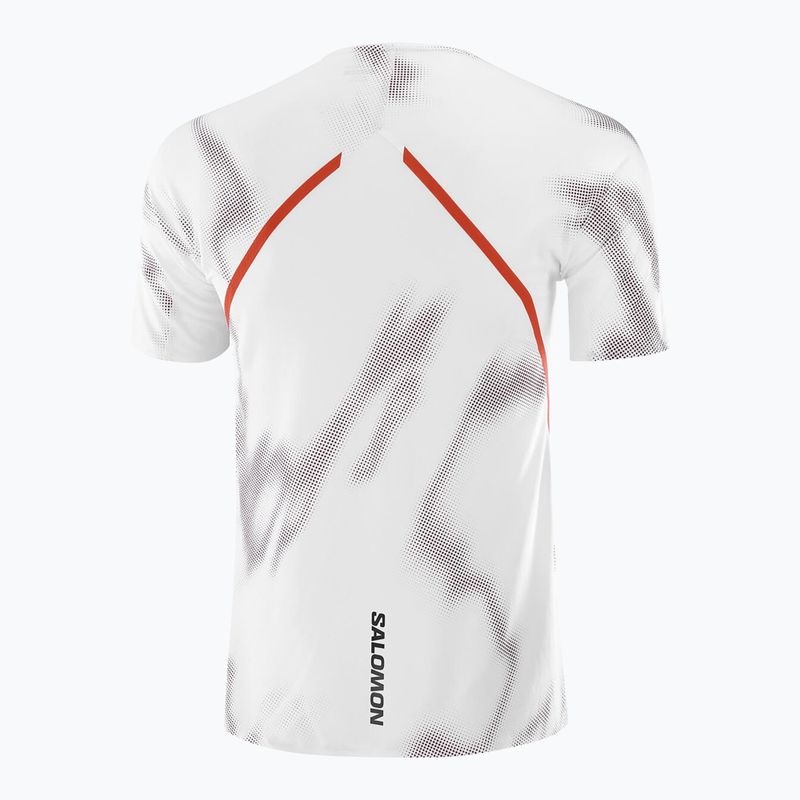 Tricou de alergare pentru bărbați Salomon S/Lab Speed Tee white / andorra 4