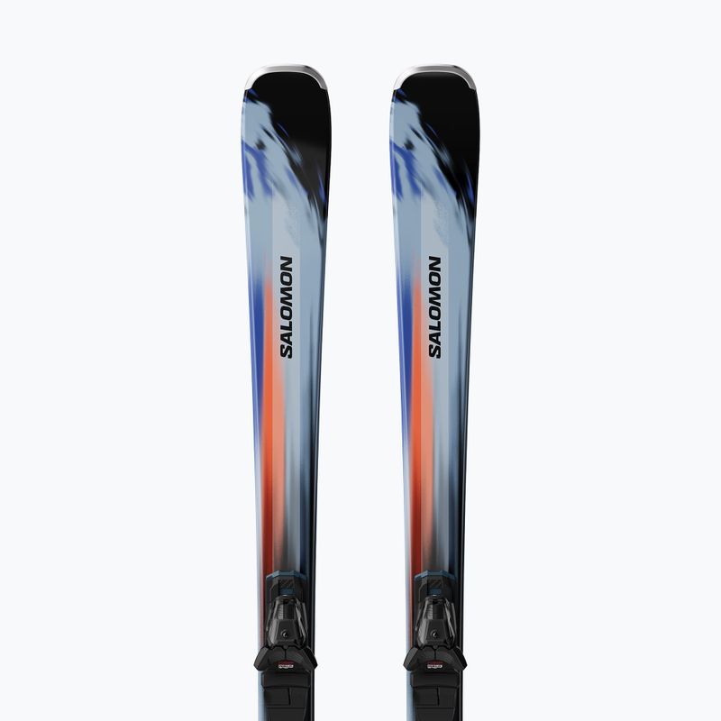Schiuri de coborâre + legături Salomon Stance 76 + M10 GW blissful blue/black 5