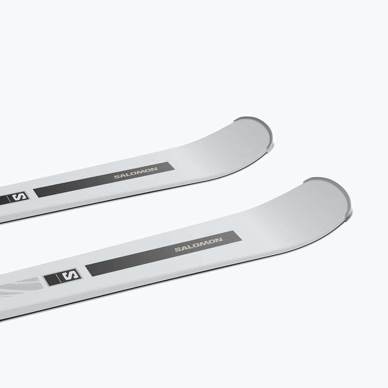 Schiuri de coborâre pentru femei Salomon S/Max N°4 + legături M10 GW white/light bronze met 5