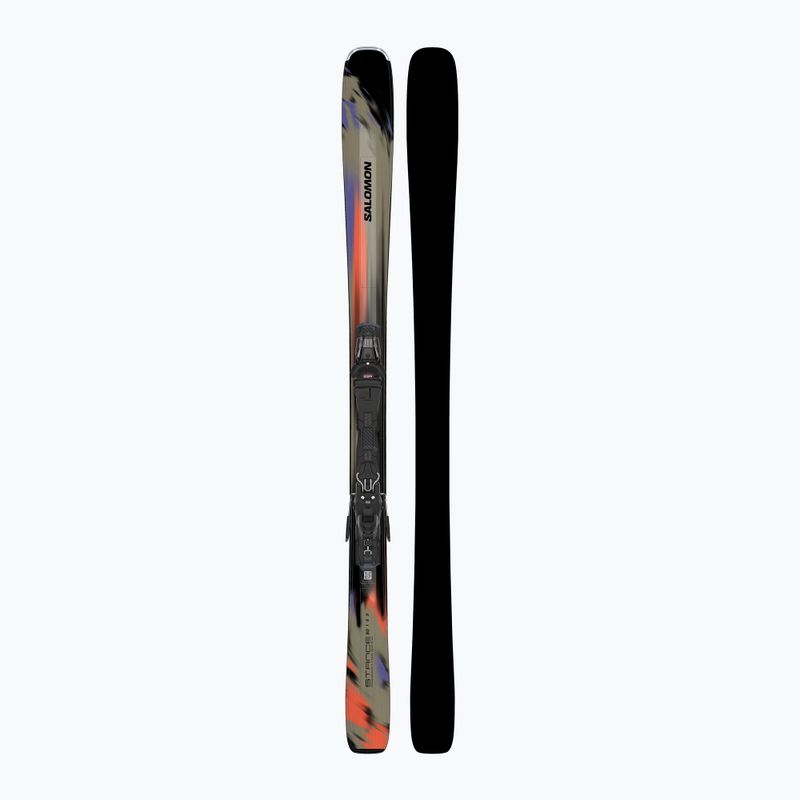 Schiuri de coborâre + legături Salomon Stance 80 + M10 GW kelp/nasturtium 3
