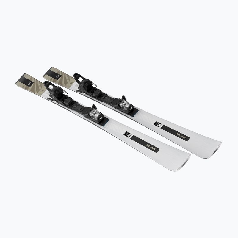 Schiuri de coborâre pentru femei Salomon S/Max N°10 silver + legături M10 GW silver met/light bronze met/black 3