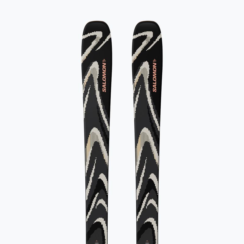 Schiuri de coborâre Salomon QST 94 Black black/almond milk 3