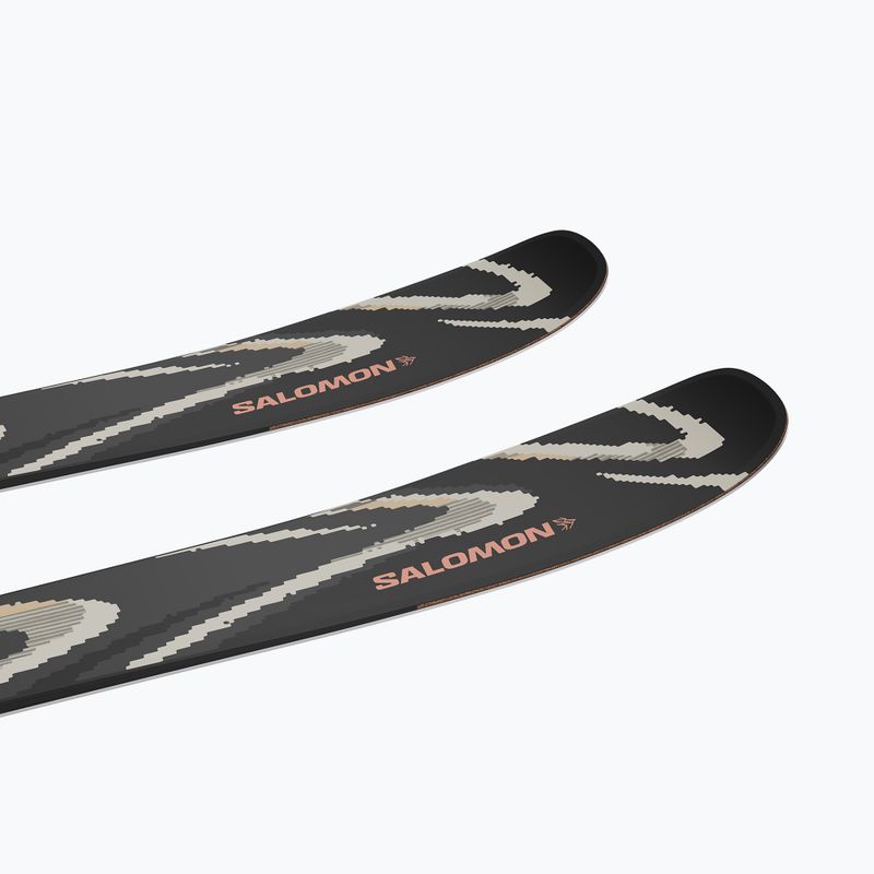 Schiuri de coborâre Salomon QST 94 Black black/almond milk 4
