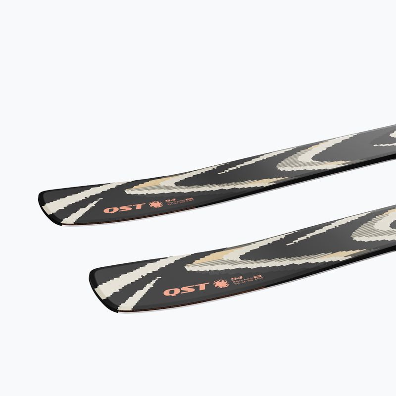 Schiuri de coborâre Salomon QST 94 Black black/almond milk 5