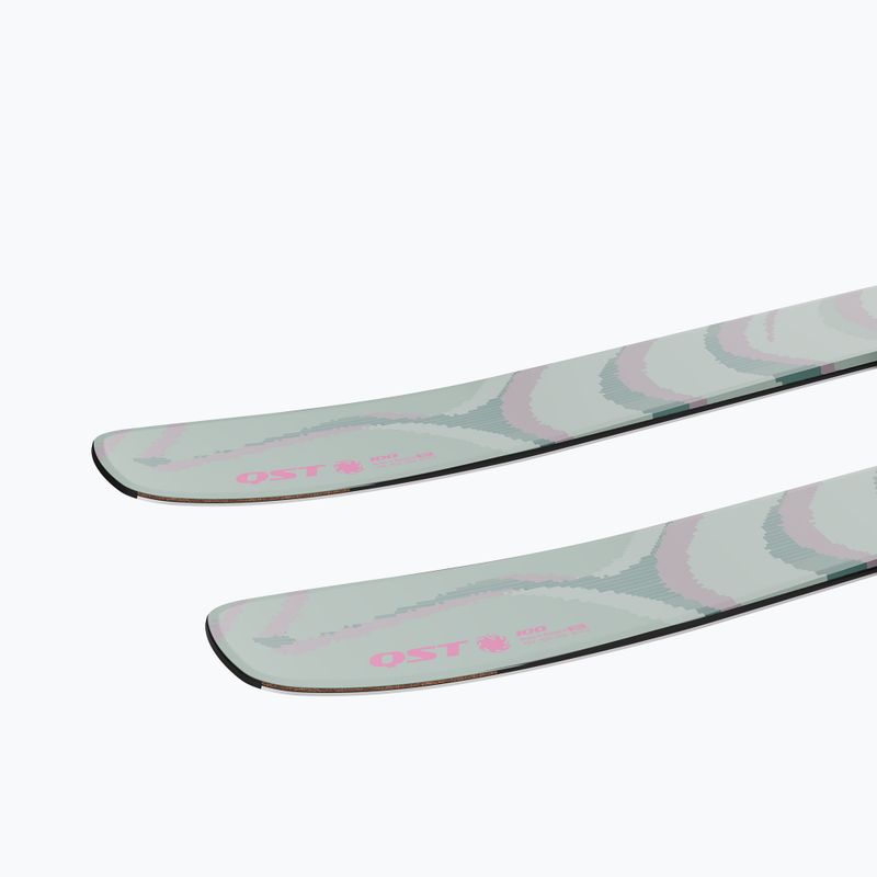 Schiuri de coborâre Salomon QST 100 Iceberg Green/Nirvana/Rhodamine 6