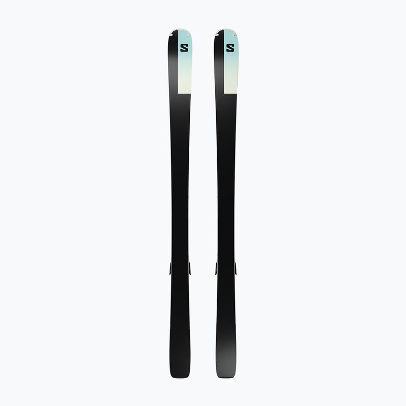 Schiuri de coborâre pentru femei + legături Salomon Stance Pro W 82 + MI11 GW aruba blue/blue yonder 2