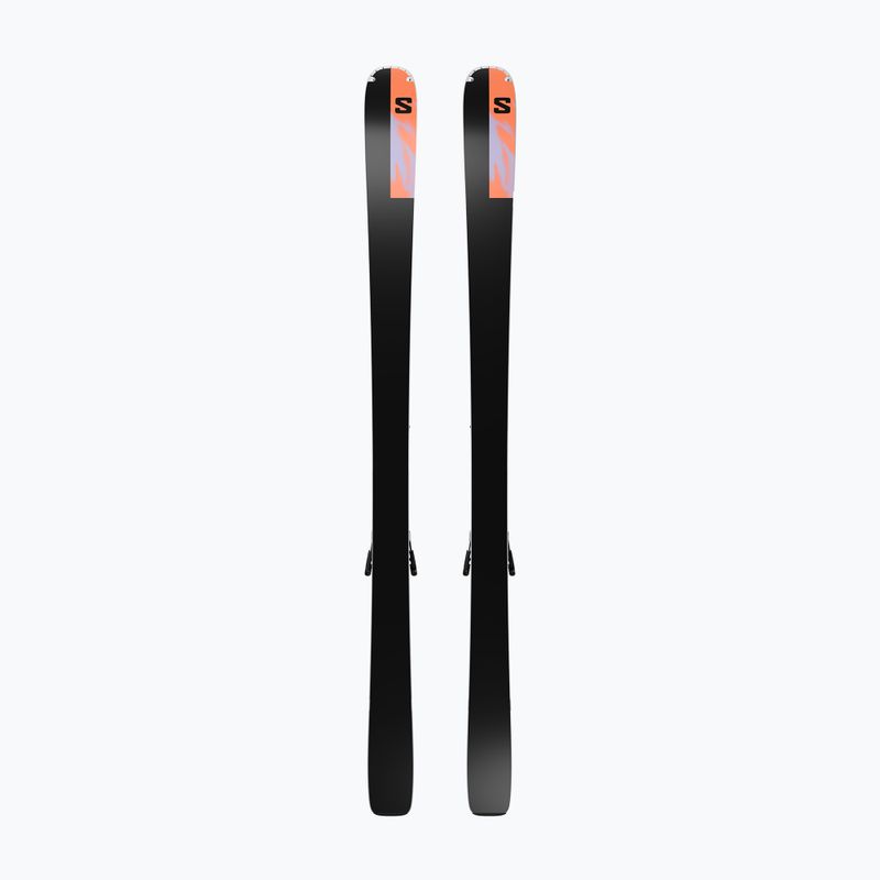 Schiuri de coborâre Salomon Stance Pro 86 + legături MI12 GW violet tulip/nasturtium/black 2