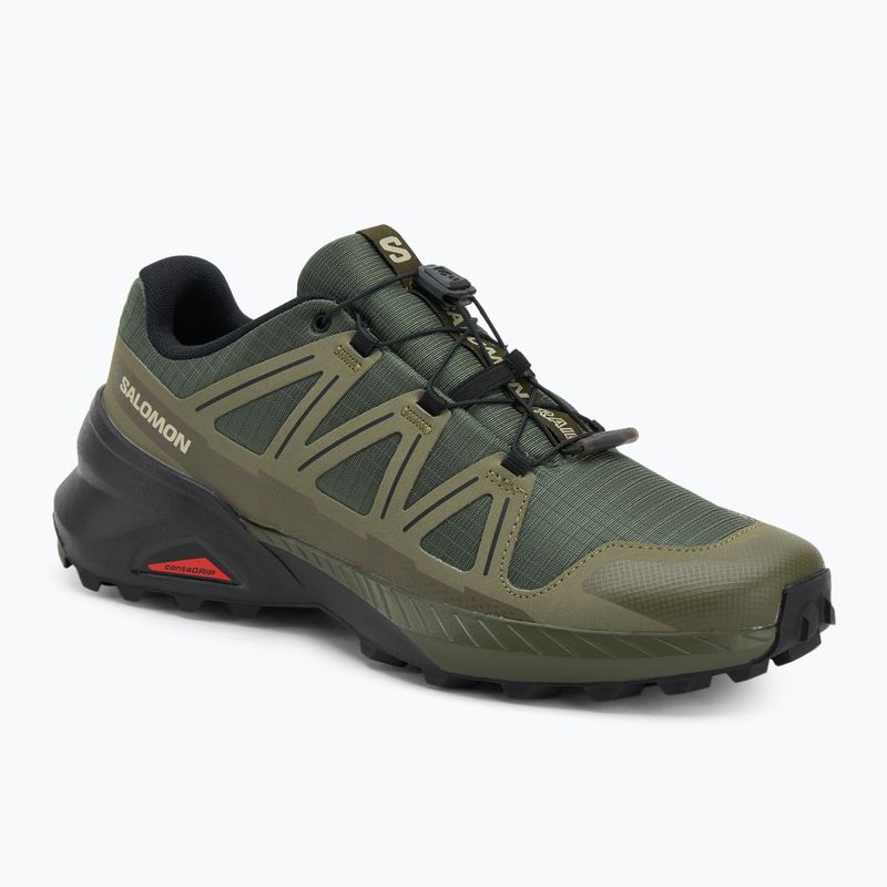 Încălțăminte de alergare pentru bărbați Salomon Speedcross Peak olive night/deep lichen green/black