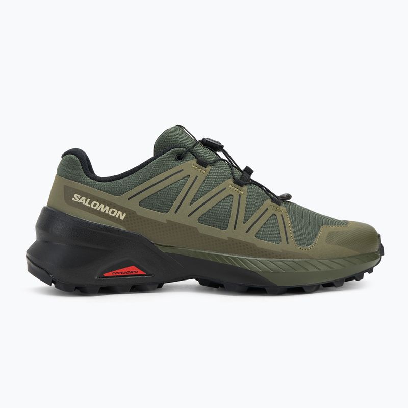 Încălțăminte de alergare pentru bărbați Salomon Speedcross Peak olive night/deep lichen green/black 2