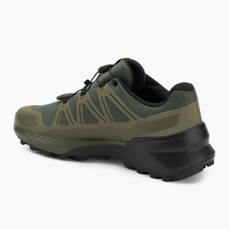 Încălțăminte de alergare pentru bărbați Salomon Speedcross Peak olive night/deep lichen green/black 3
