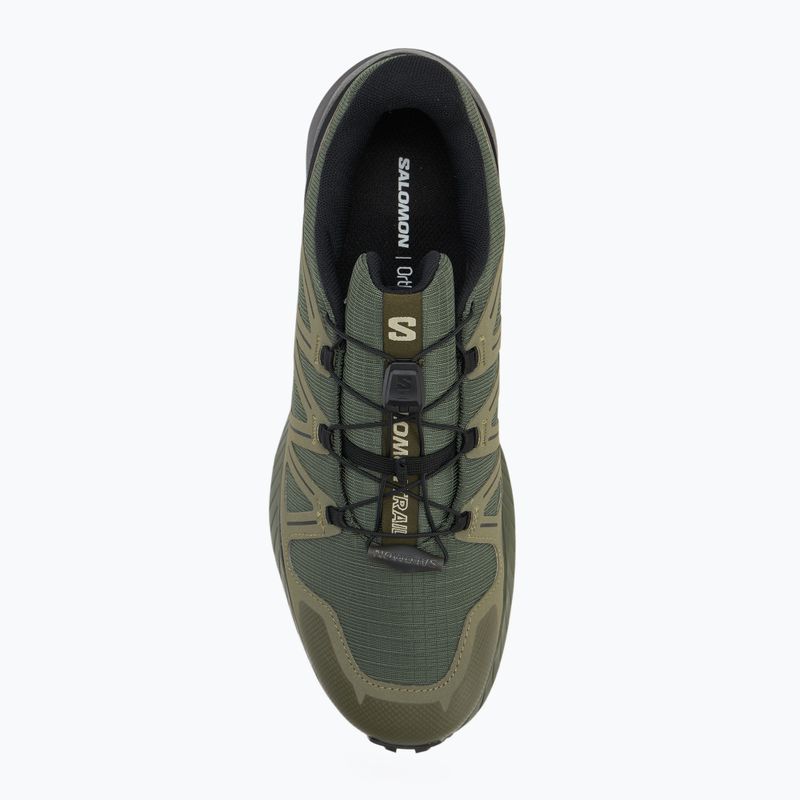 Încălțăminte de alergare pentru bărbați Salomon Speedcross Peak olive night/deep lichen green/black 5