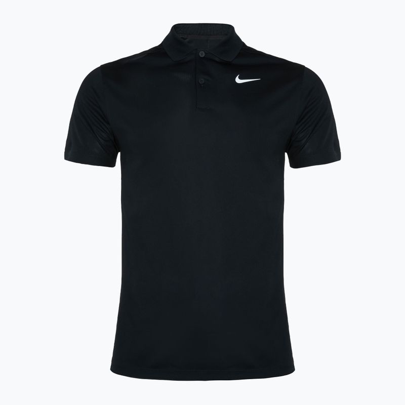 Tricou de tenis Nike Court Dri-Fit pentru bărbați alb/negru