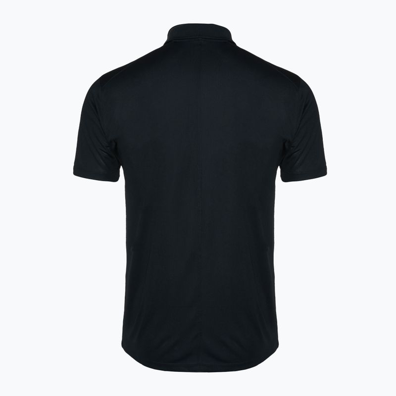 Tricou de tenis Nike Court Dri-Fit pentru bărbați alb/negru 2