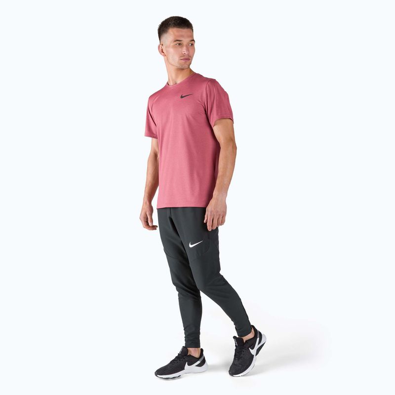 Tricou de antrenament pentru bărbați Nike Hyper Dry Top portocaliu CZ1181-690 2