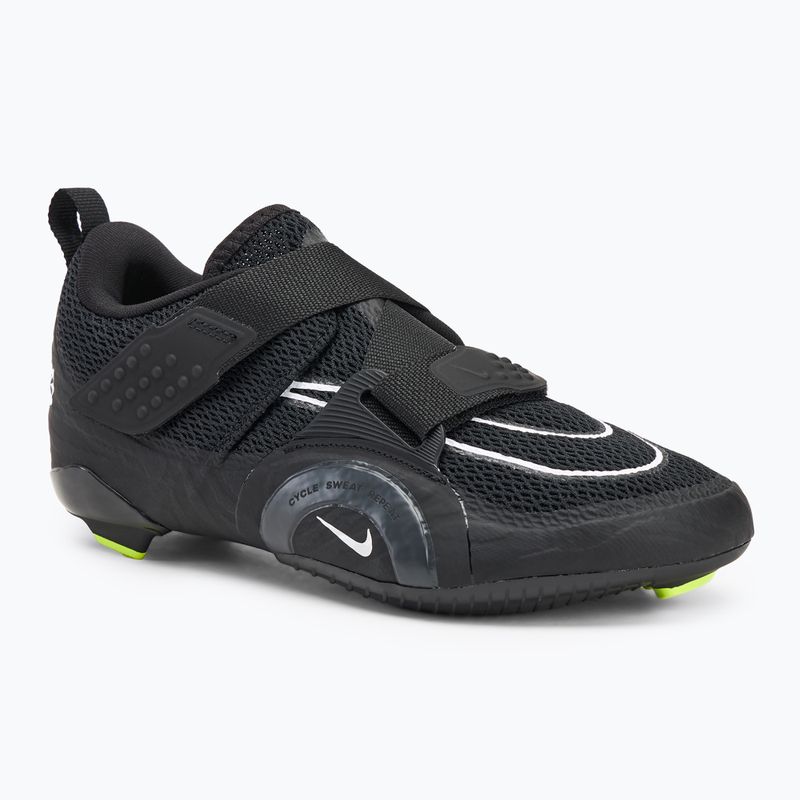 Pantofi de spinning Nike Superrep Cycle 2 negru/negru-volt