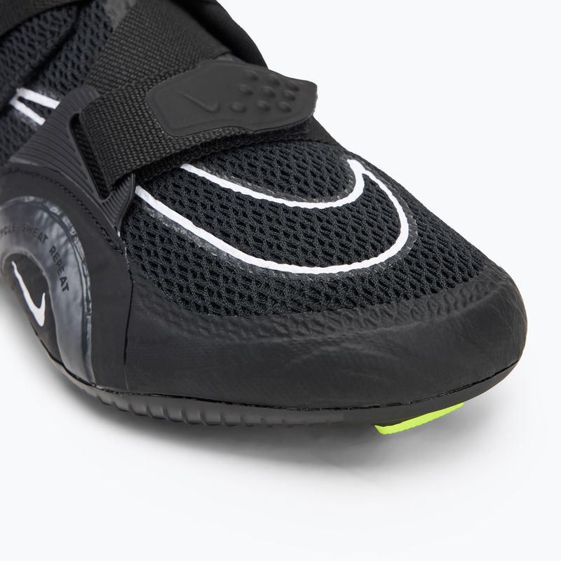 Pantofi de spinning Nike Superrep Cycle 2 negru/negru-volt 7