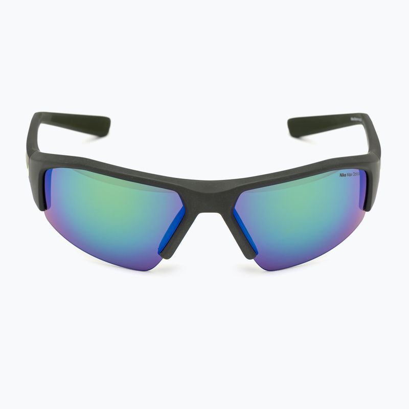 Ochelari de soare Nike Skylon Ace 22 mat secuii/maro/maro cu oglindă verde 3