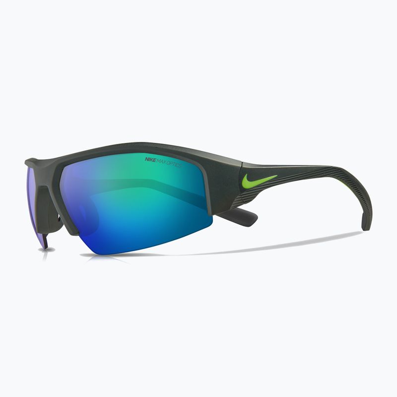 Ochelari de soare Nike Skylon Ace 22 mat secuii/maro/maro cu oglindă verde 5