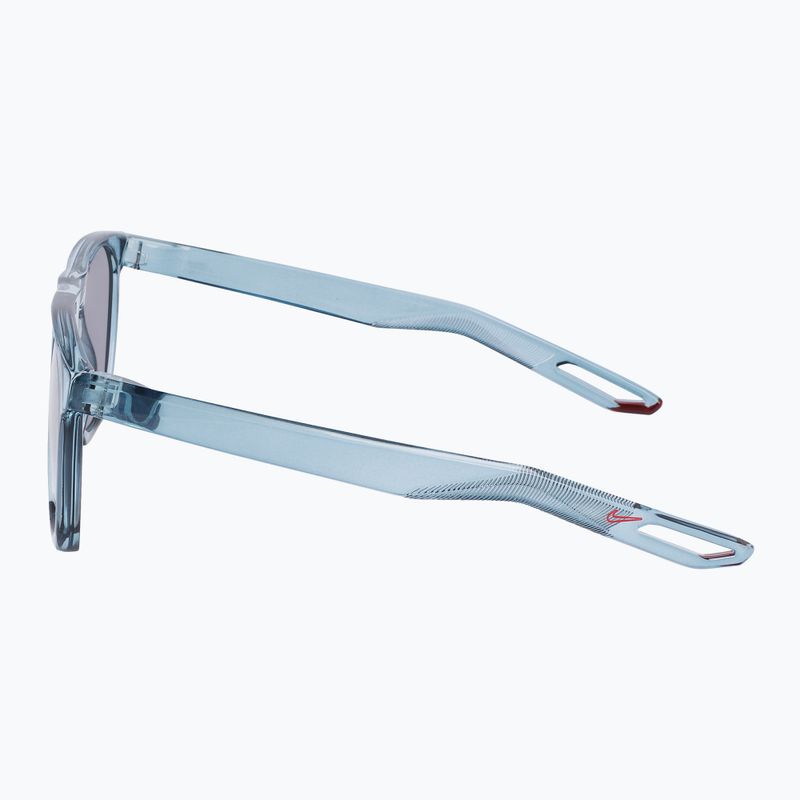 Ochelari de soare Nike Flatspot XXII worn blue/ silver flash 7