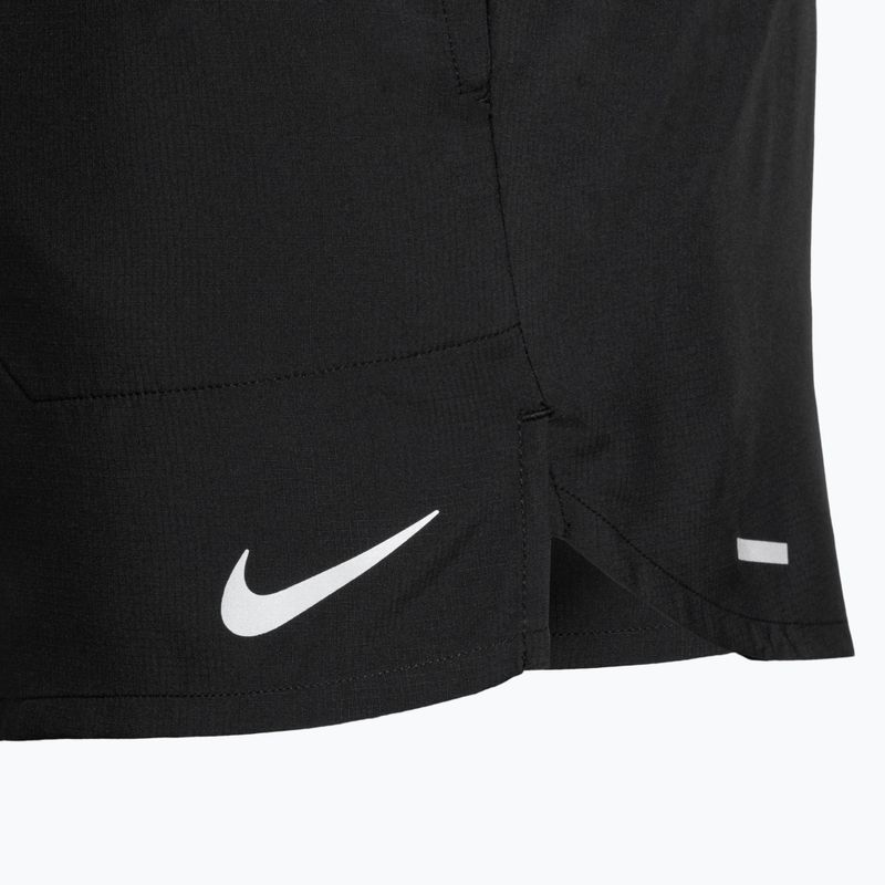 Pantaloni scurți de alergare pentru bărbați Nike Dri-Fit Stride 5" Brief-Lined black/black 4