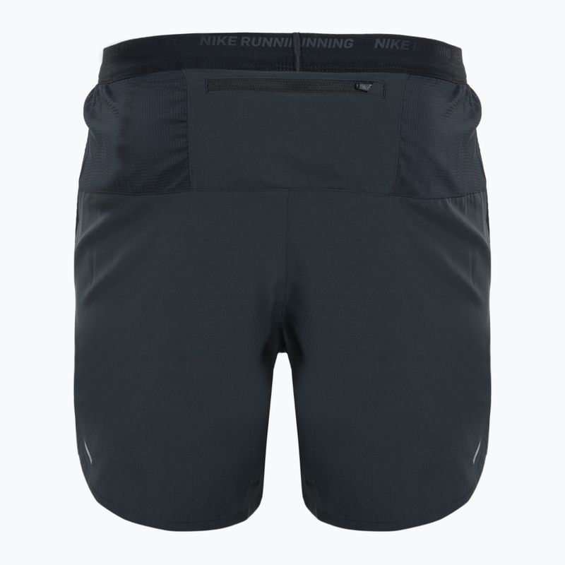 Pantaloni scurți de alergare pentru bărbațiNike Dri-FIT Stride black / black / black / reflective silver 2