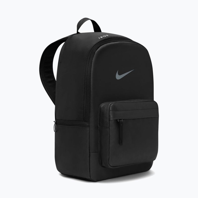 Rucsac de oraș Nike Heritage 23 l black/black/smoke grey 2