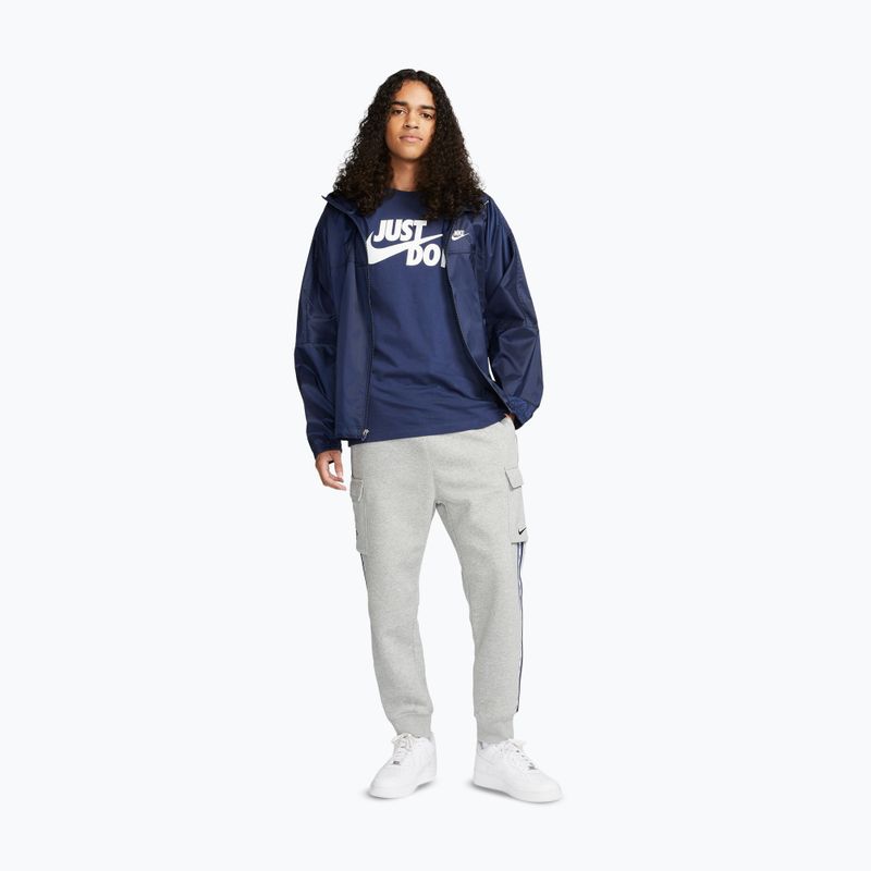 Tricou pentru bărbați Nike Sportswear JDI midnight navy/white 2