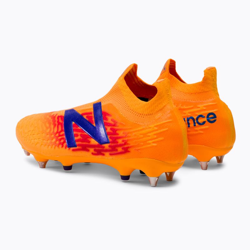 New Balance Tekela V3+ Pro SG ghete de fotbal pentru bărbați portocaliu MST1SD35.D.080 3