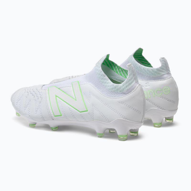 New Balance Tekela V3+ Pro Leather FG ghete de fotbal alb MSTKFW35.D.085 3