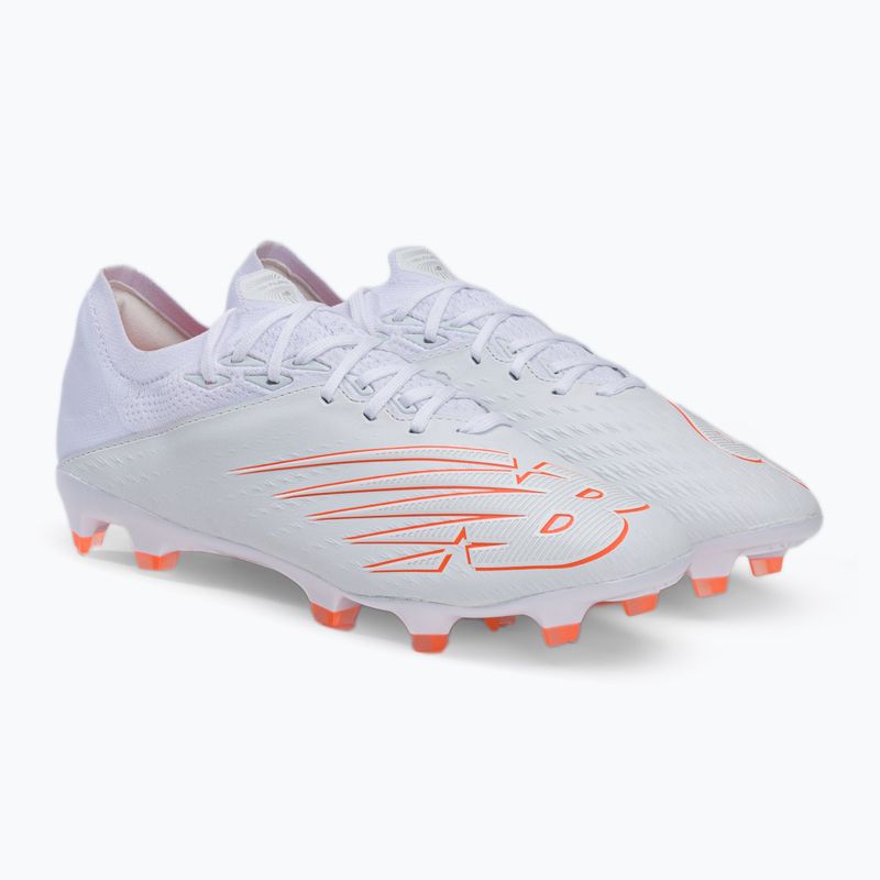 New Balance ghete de fotbal pentru bărbați Furon V6+ Pro Leather FG alb MSFKFW65.D.080 4