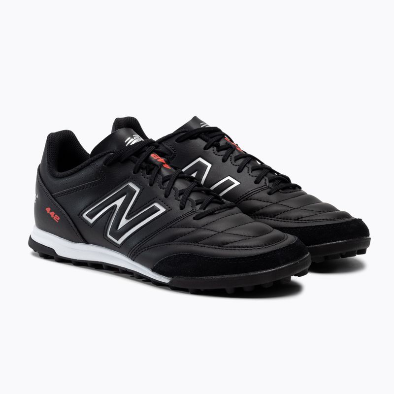 New Balance 442 V2 Team TF bărbați ghete de fotbal negru MS42TBK2.D.070 4