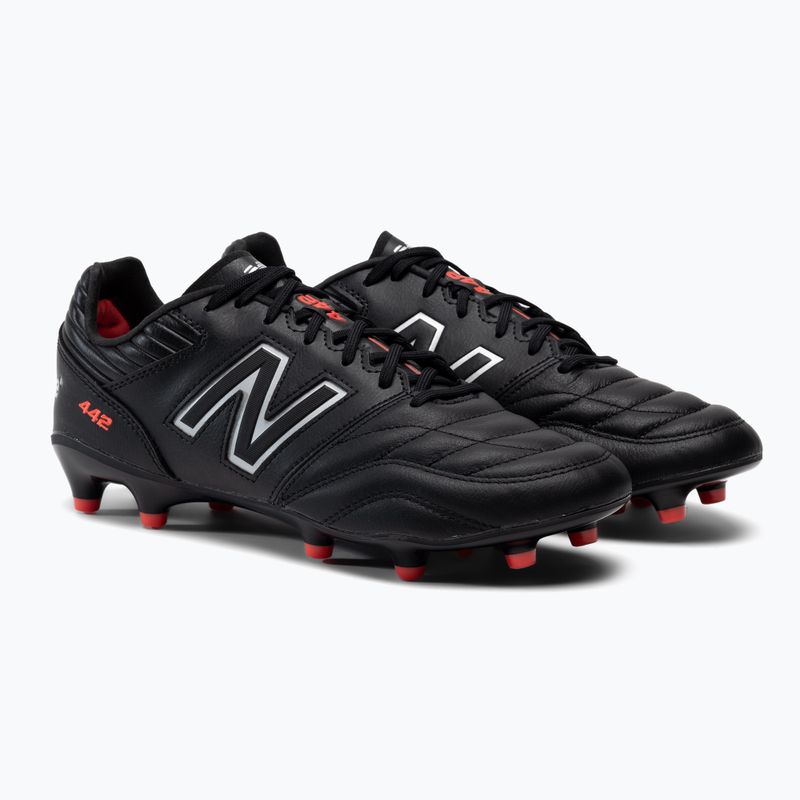 New Balance 442 V2 Pro FG pentru bărbați ghete de fotbal negru MS41FBK2.D.075 4